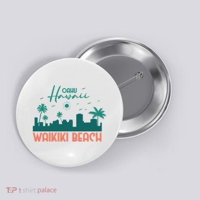 Waikiki Beach Button