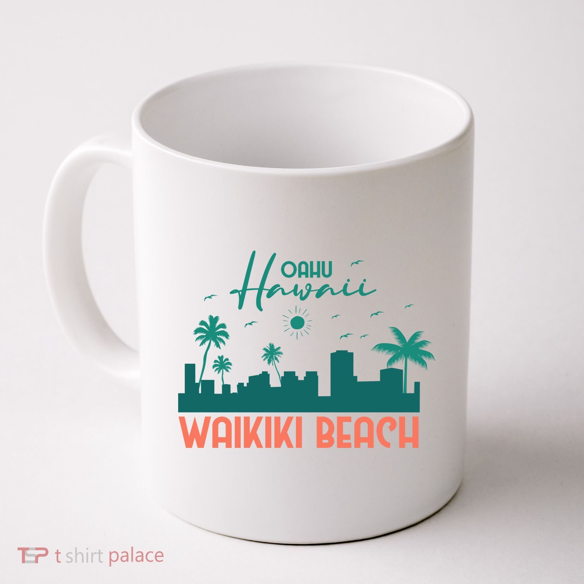 Waikiki Beach Coffee Mug