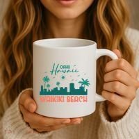 Waikiki Beach Coffee Mug thumb 3