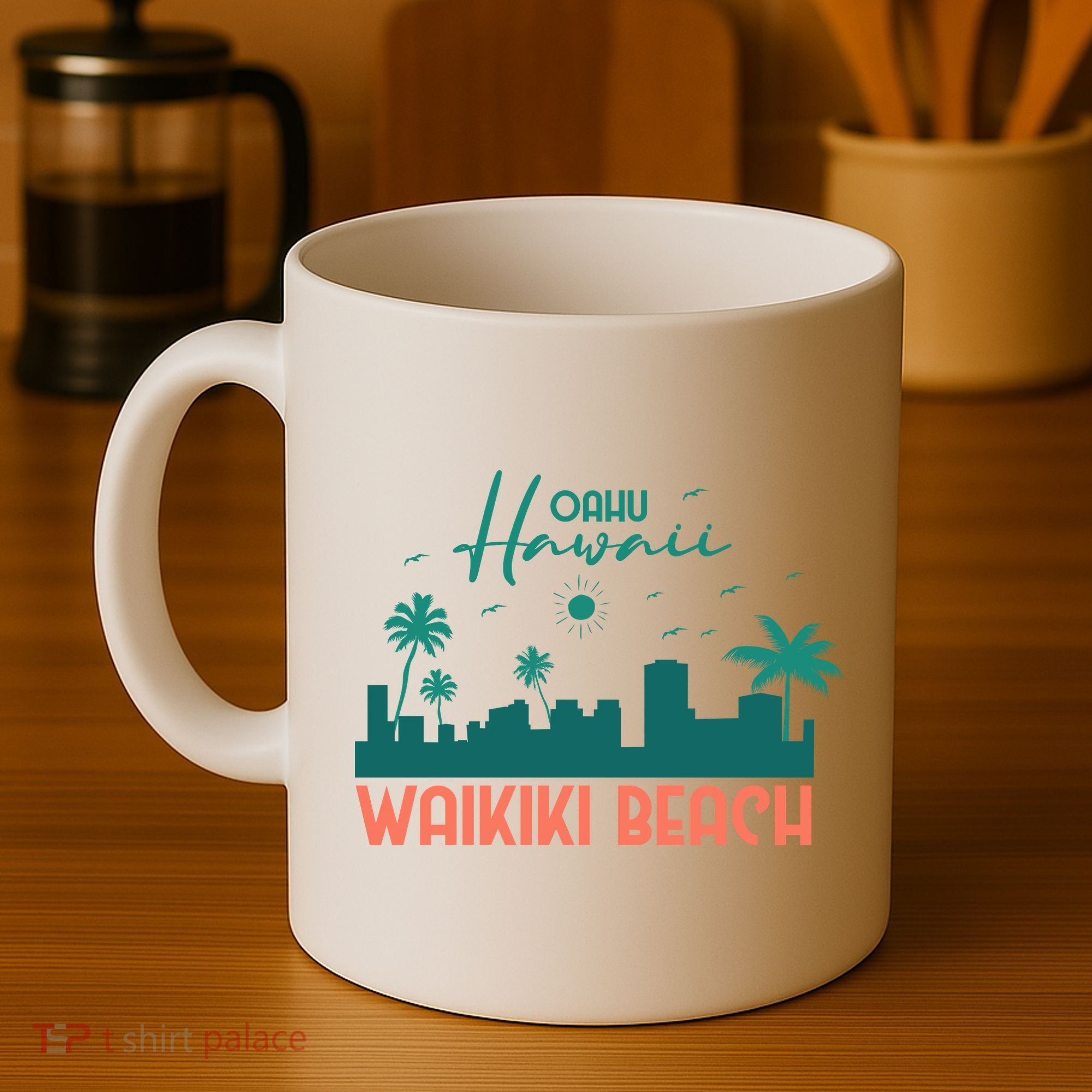 Waikiki Beach Coffee Mug