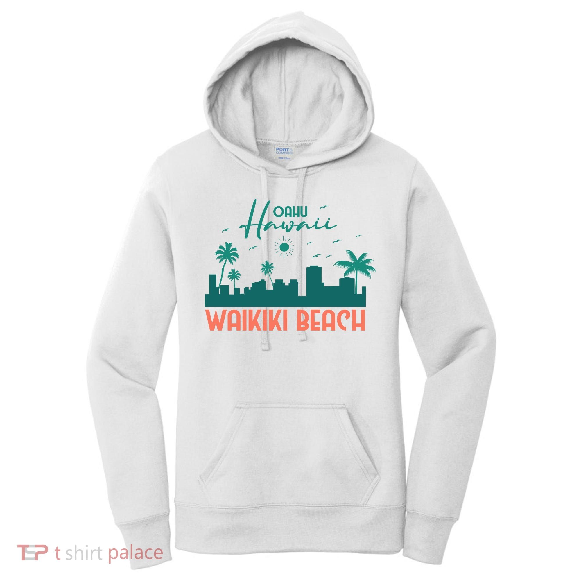 Waikiki Beach Women's Hoodie