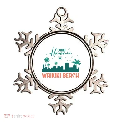 Waikiki Beach Ornament