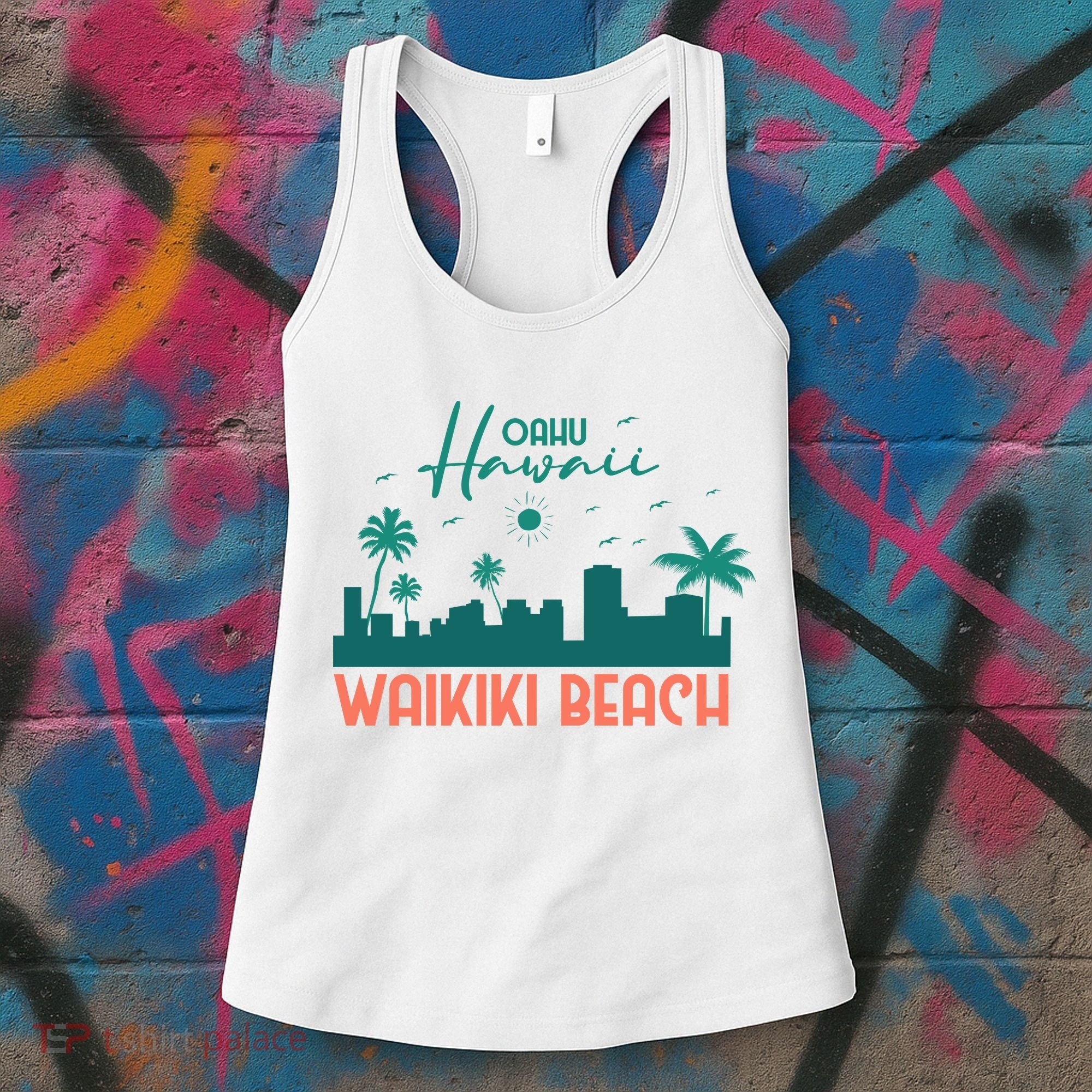 Waikiki Beach Women's Tank Top