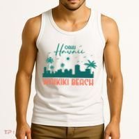Waikiki Beach Tank Top thumb 3