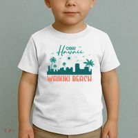 Waikiki Beach Toddler T-Shirt thumb 2