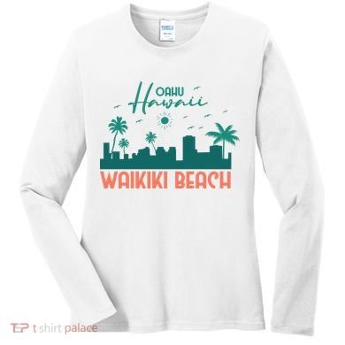 Waikiki Beach Women's Long Sleeve Shirt