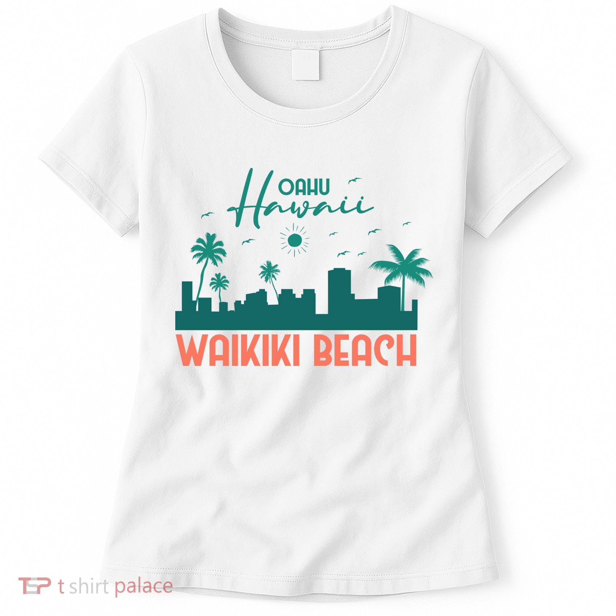 Waikiki Beach Women's T-Shirt
