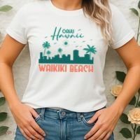 Waikiki Beach Women's T-Shirt thumb 2