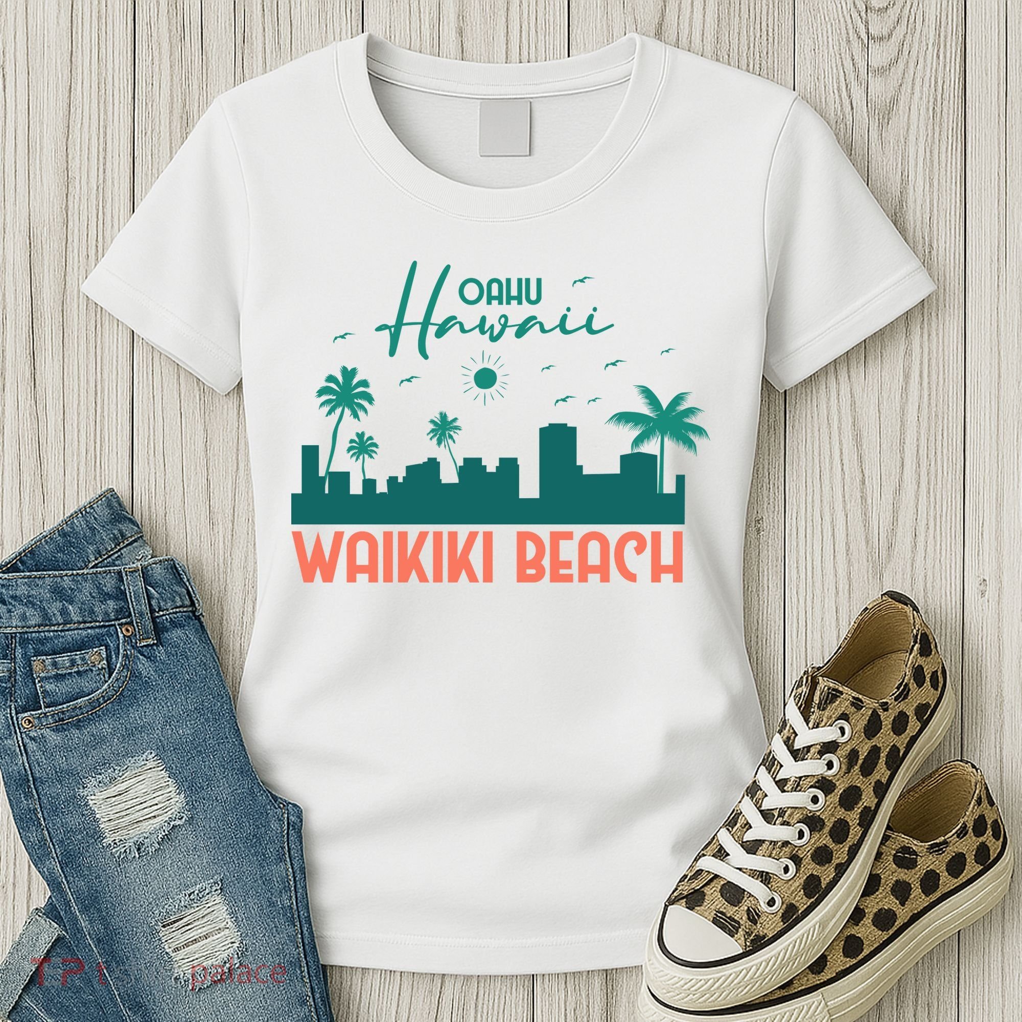 Waikiki Beach Women's T-Shirt