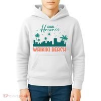 Waikiki Beach Kids Hoodie thumb 4