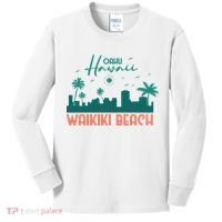 Waikiki Beach Kids Long Sleeve Shirt thumb 0