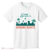 Waikiki Beach Kids T-Shirt thumb 0