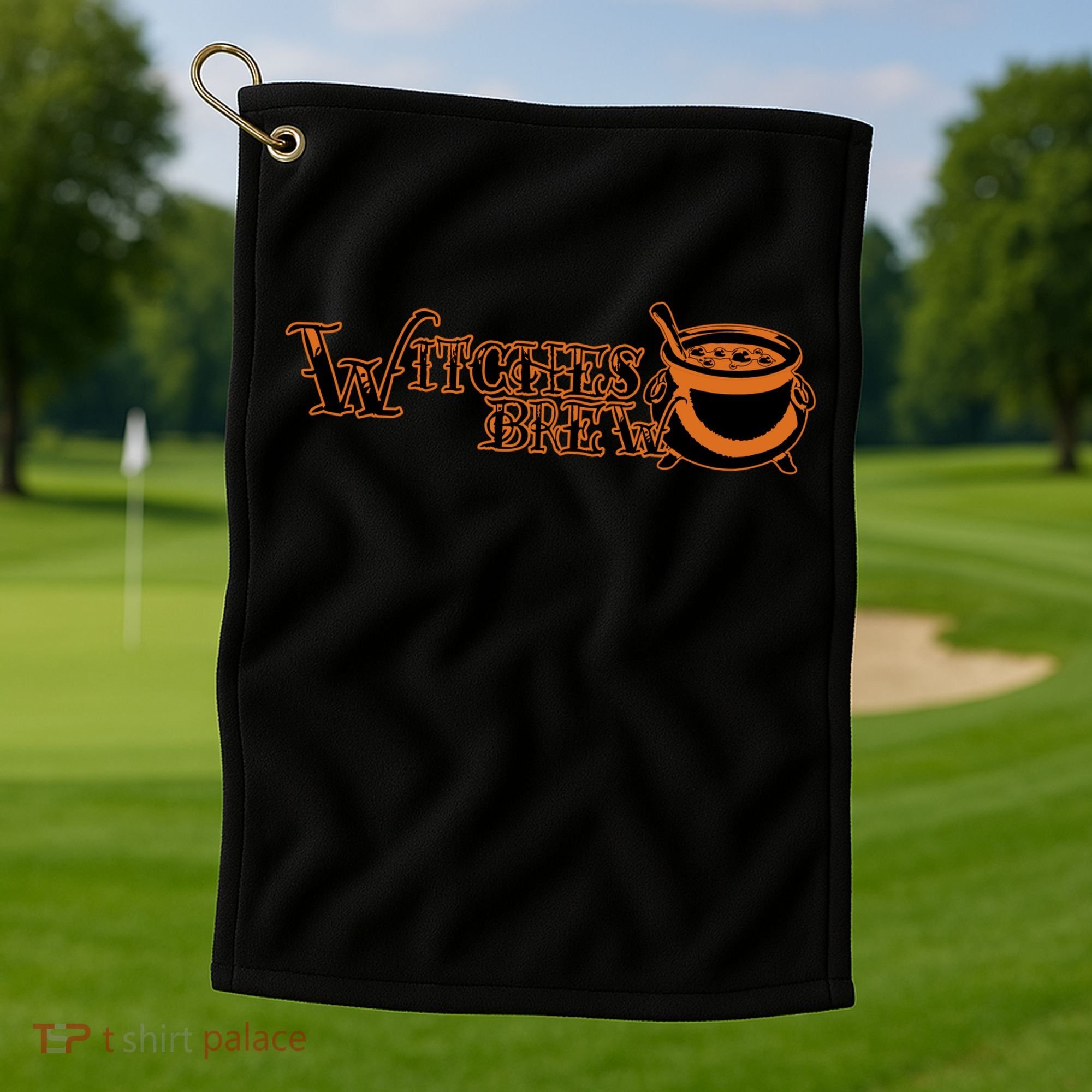 Witches Brew Golf Towel