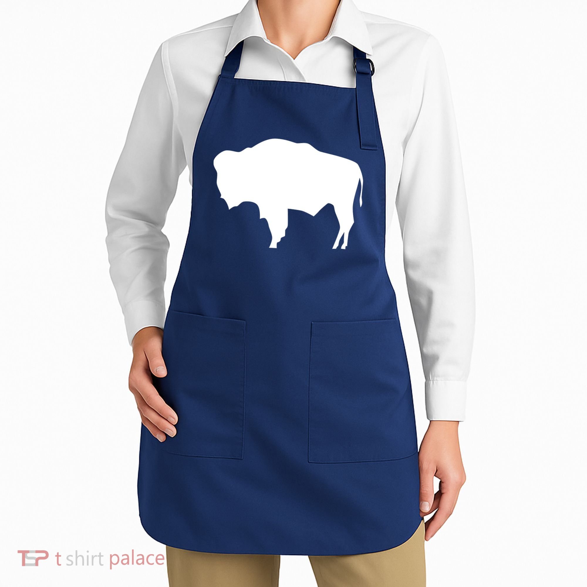 Wyoming Bison Apron