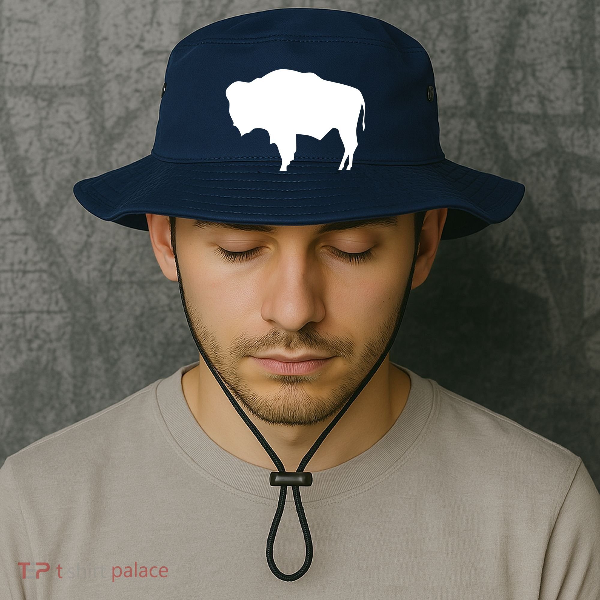 Wyoming Bison Bucket Hat