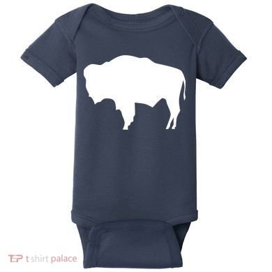Wyoming Bison Baby Bodysuit