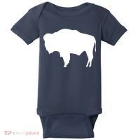 Wyoming Bison Baby Bodysuit thumb 0