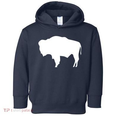 Wyoming Bison Toddler Hoodie