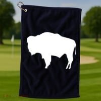 Wyoming Bison Golf Towel thumb 1