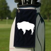Wyoming Bison Golf Towel thumb 2