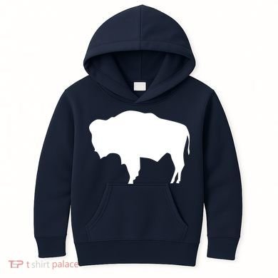 Wyoming Bison Kids Hoodie