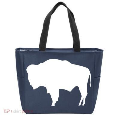 Wyoming Bison Tote Bag