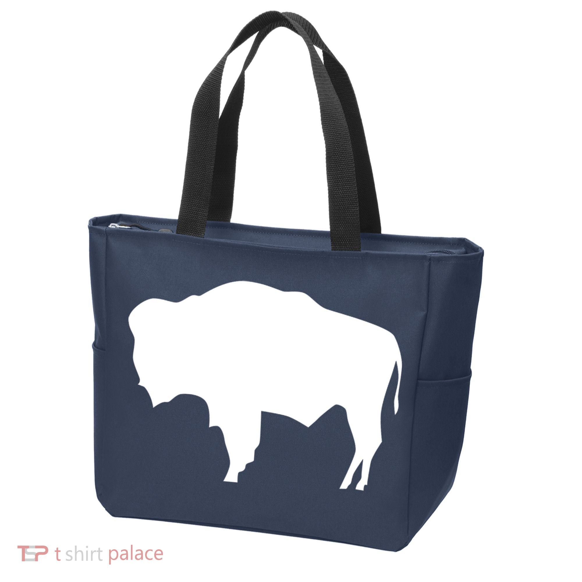 Wyoming Bison Tote Bag
