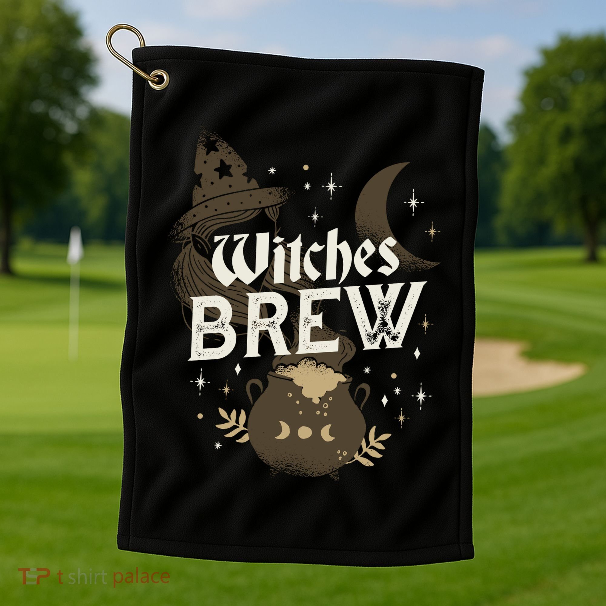Witches Brew Golf Towel