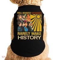 Well Behaved Women Rarely Make History Strong Women Doggie Tank thumb 0