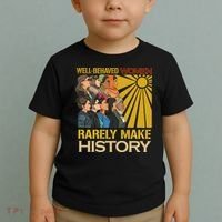Well Behaved Women Rarely Make History Strong Women Toddler T-Shirt thumb 2