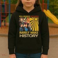 Well Behaved Women Rarely Make History Strong Women Kids Hoodie thumb 3