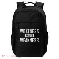 Wokeness Breeds Weakness Backpack thumb 0