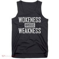Wokeness Breeds Weakness Tank Top thumb 0