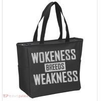 Wokeness Breeds Weakness Tote Bag thumb 2