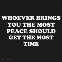 Whoever Brings You The Most Peace Should Get The Most Time Visor thumb 3