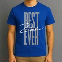 Wo Best Zia Ever Tee Aunt Italian Auntie Gift Funny Gift T-Shirt thumb 3