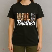 Wild Brother Zoo Born Two be Wild Bday Safari Jungle Animal T-Shirt thumb 4