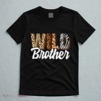 Wild Brother Zoo Born Two be Wild Bday Safari Jungle Animal T-Shirt thumb 5