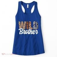 Wild Brother Zoo Born Two Be Wild Bgiftday Safari Jungle Animal Great Gift Women's Tank Top thumb 0