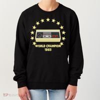 World Champion 1985 Retro Gaming Controller Gift Women's Sweatshirt thumb 0