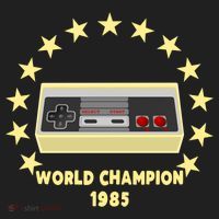 World Champion 1985 Retro Gaming Controller Gift 12oz Stainless Steel Coffee Mug thumb 3