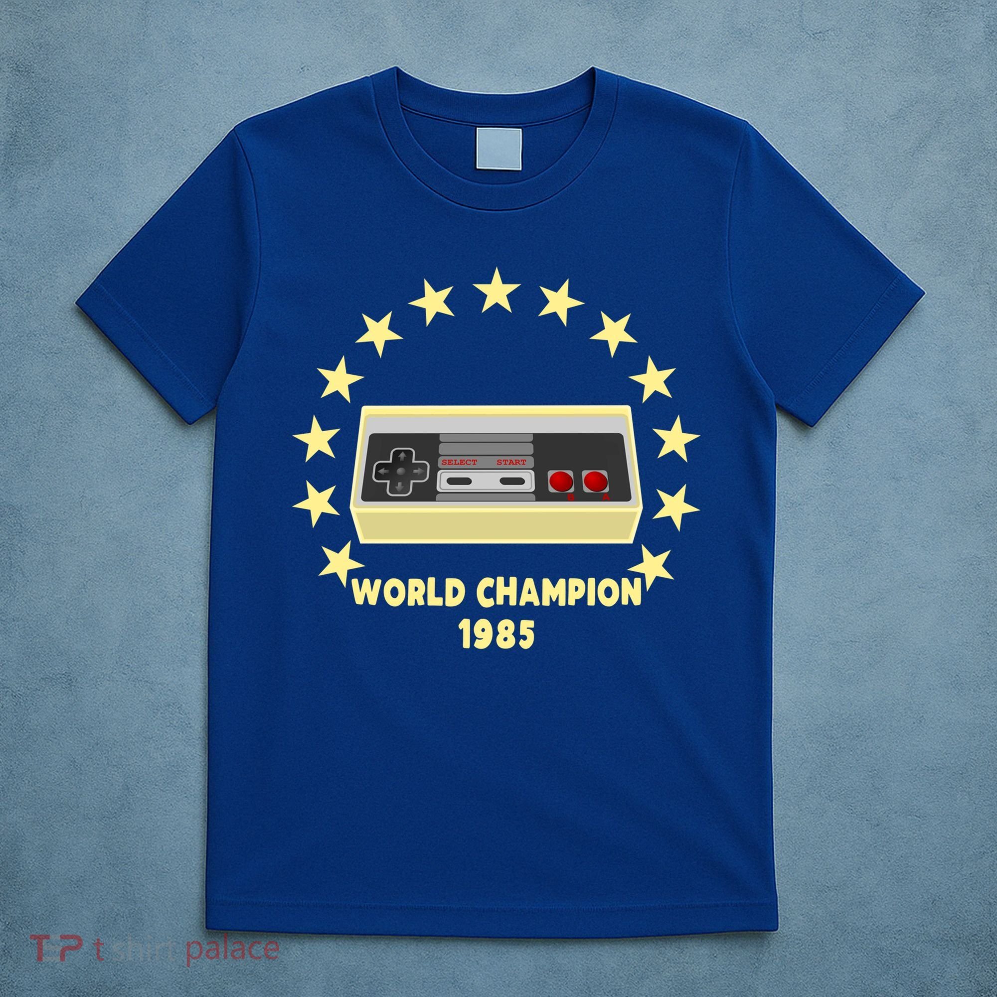 World Champion 1985 Retro Gaming Controller Gift T-Shirt