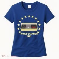 World Champion 1985 Retro Gaming Controller Gift Women's T-Shirt thumb 0