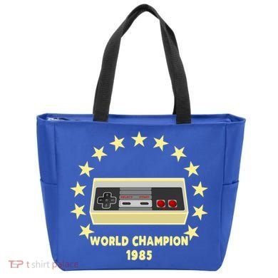 World Champion 1985 Retro Gaming Controller Gift Tote Bag