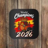 World Champions 2026 Spain Soccer Coaster thumb 0