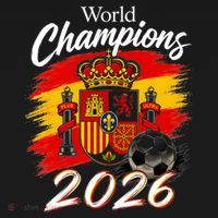 World Champions 2026 Spain Soccer Tote Bag thumb 4