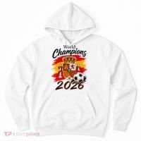 World Champions 2026 Spain Soccer Hoodie thumb 0