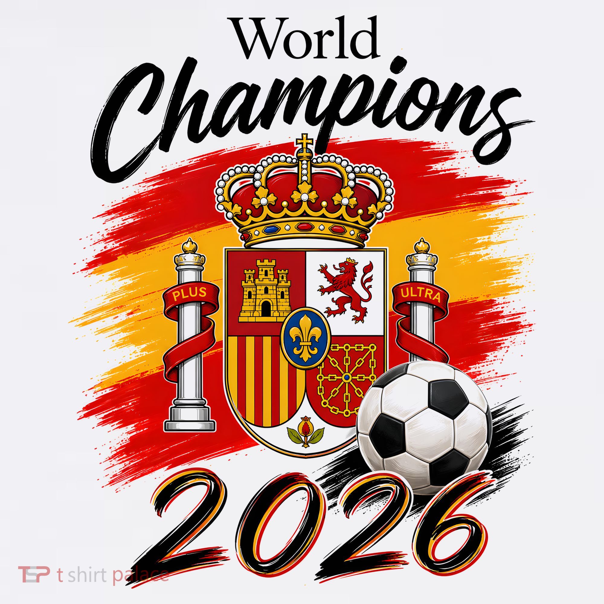 World Champions 2026 Spain Soccer Sweatshirt