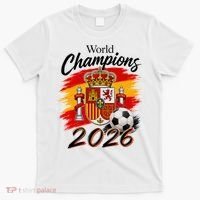 World Champions 2026 Spain Soccer T-Shirt thumb 0