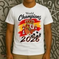 World Champions 2026 Spain Soccer T-Shirt thumb 3
